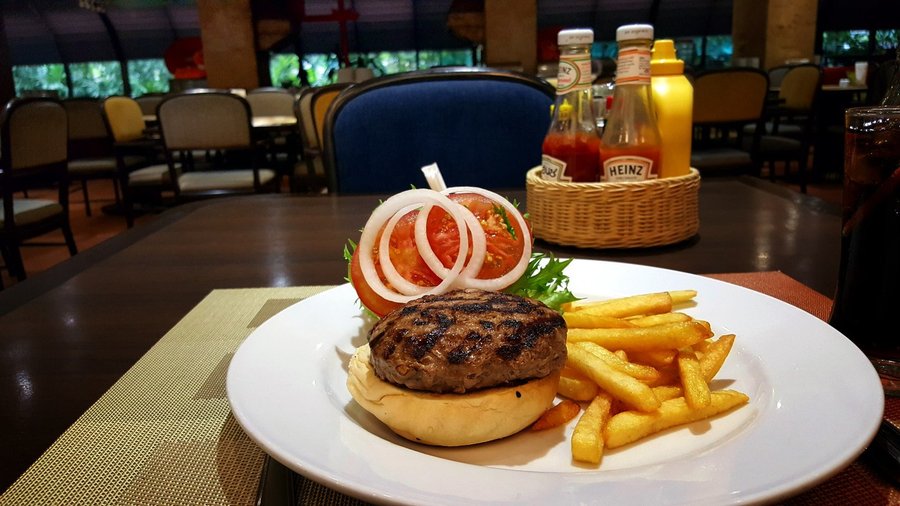 Very tasty Burger @ zeppelin