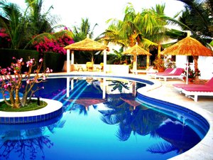 Piscine et plage