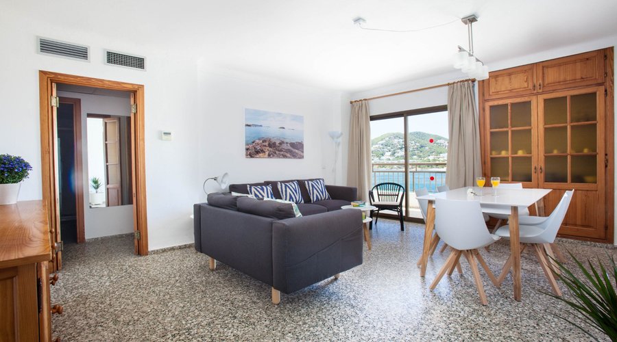 Apartamento de 3 dormitorios  vista mar