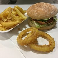 Amazing chicken burger!!!!