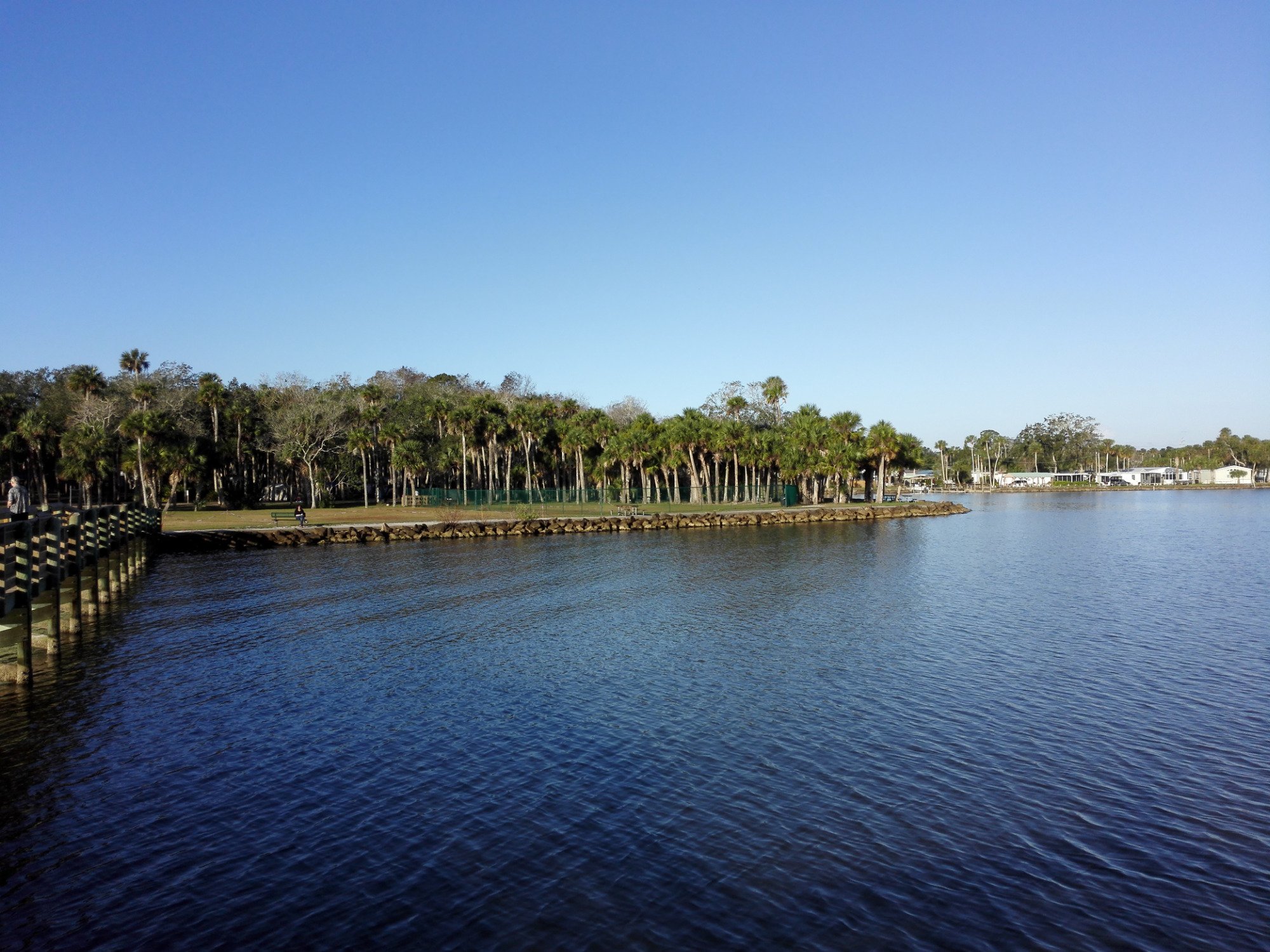 MANATEE HAMMOCK CAMPGROUND Updated 2024 Reviews Titusville FL   Blick Vom Steg Auf Den 