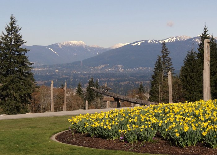 View to North Shore Mountains