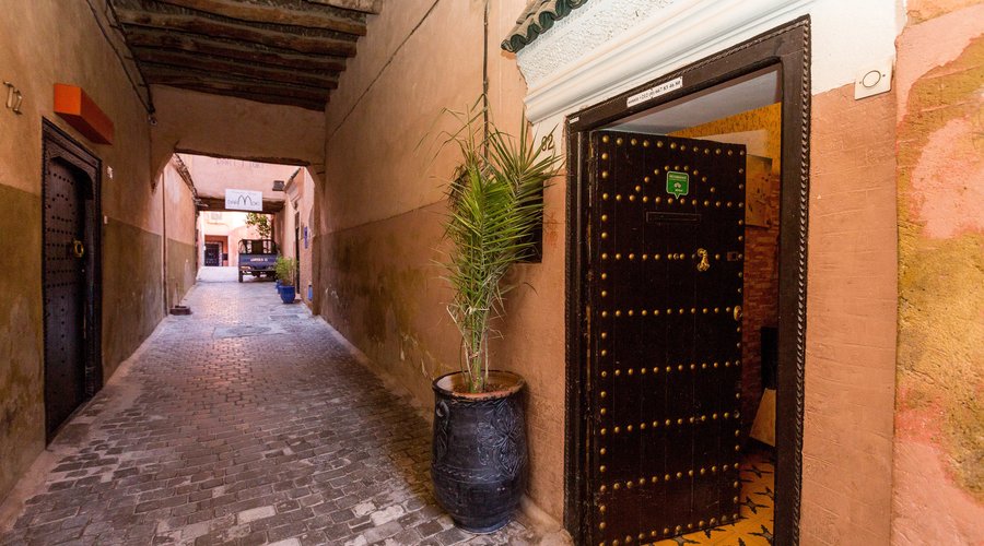Street at the Riad Jomana