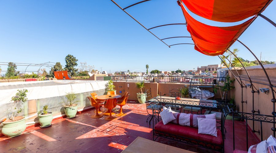 Terrace at the Riad Jomana