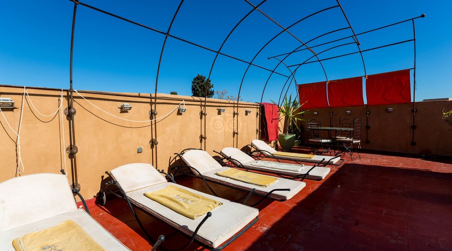 Terrace at the Riad Jomana