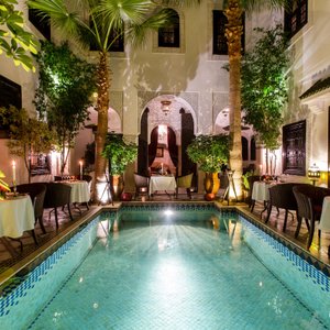 Lobby at the Le Riad Monceau
