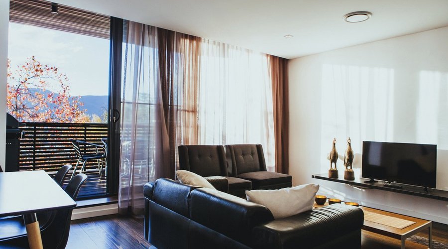 Boutique Apartment Living Area