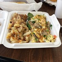 The size portions at Charwood are amazing!