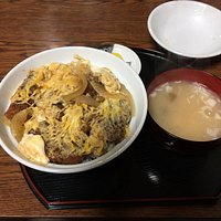 かつ丼(味噌汁付き)