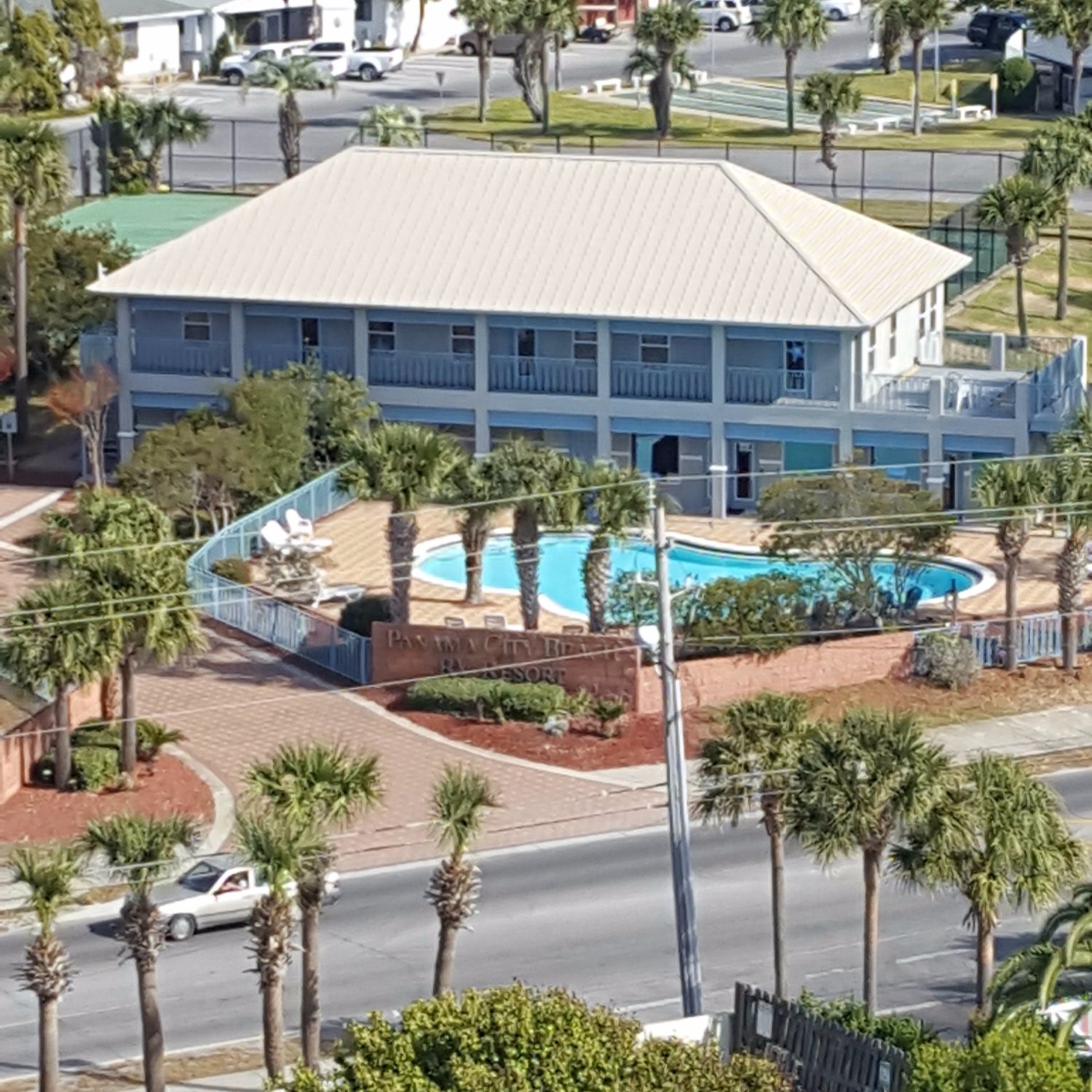 PANAMA CITY BEACH RV RESORT Campground Reviews Price Comparison FL   Entrance To Park 