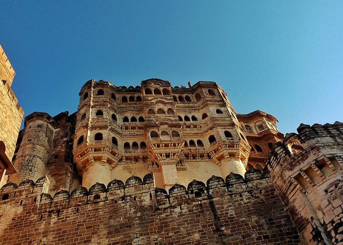 View from outside of Mehrangarh Fort