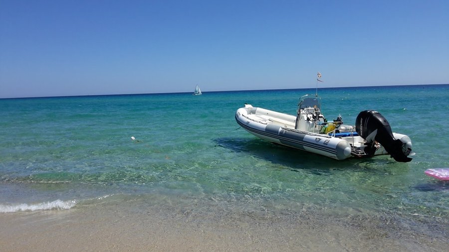 Spiaggia e mare di "Le Dune"
