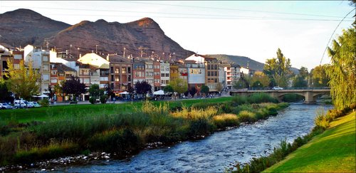 Río Najerilla a su paso por Nájera
