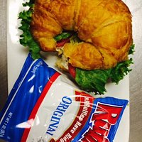 The BEST Chicken Salad Croissant!