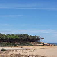Flußdelta vor Trafal Beach