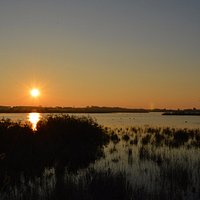 L'alba all'Oasi dei Variconi