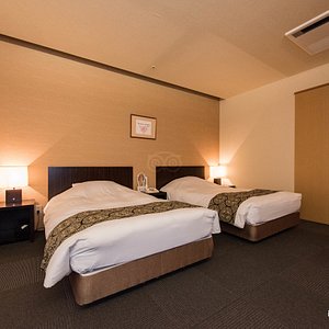 The Twin Room at the Setsugetsuka