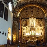 Vista principal de la iglesia de la Concepción