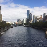 A View West From Princes Bridge