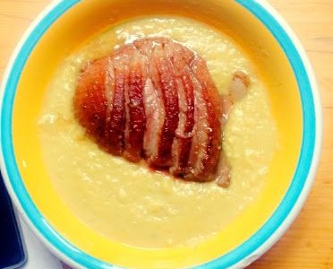 Magret de canard sur son lit de dal à l'indienne