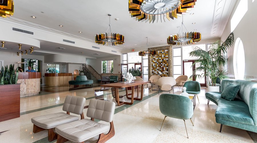 Lobby at The Hotel Of South Beach