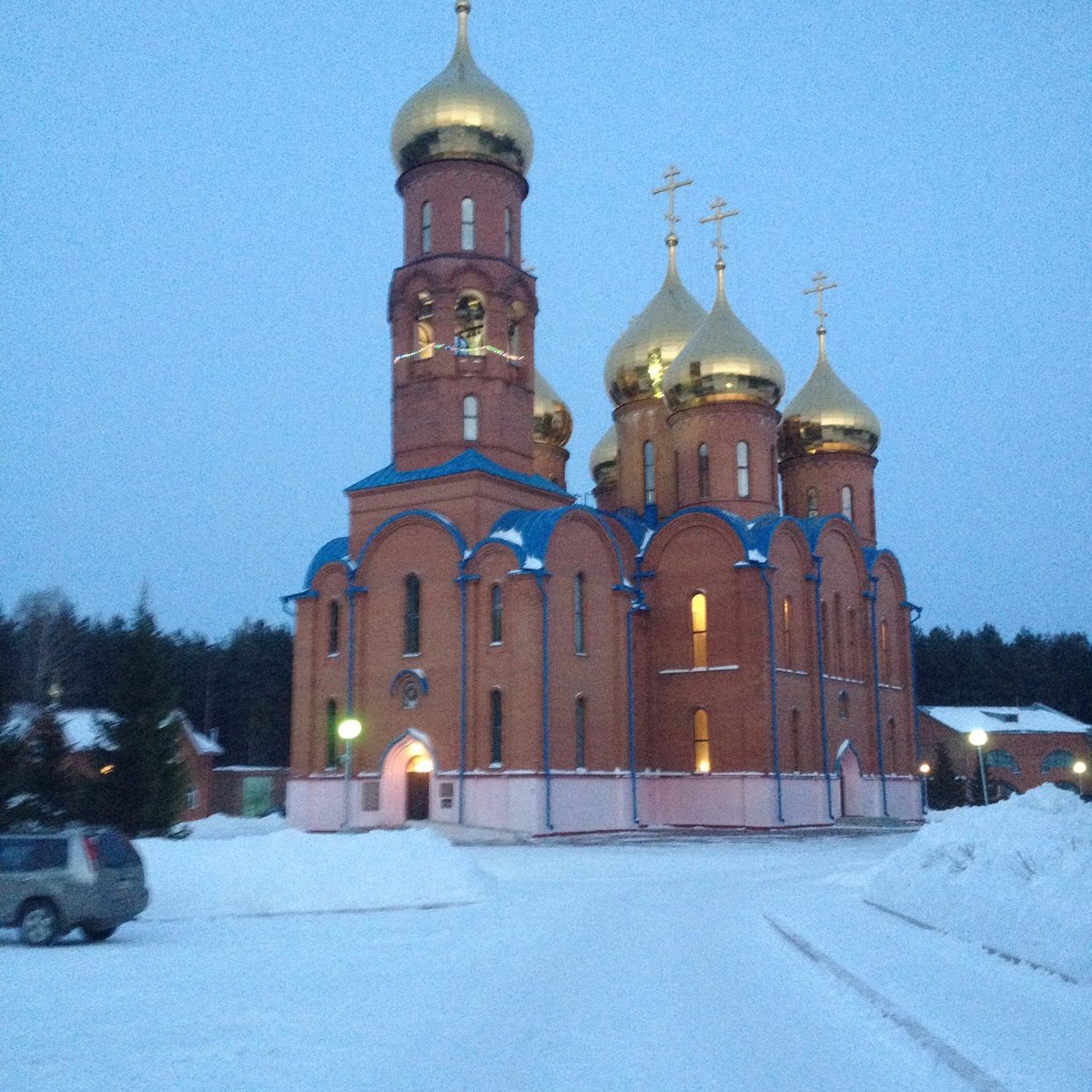 Город Прокопьевск Покровская Церковь