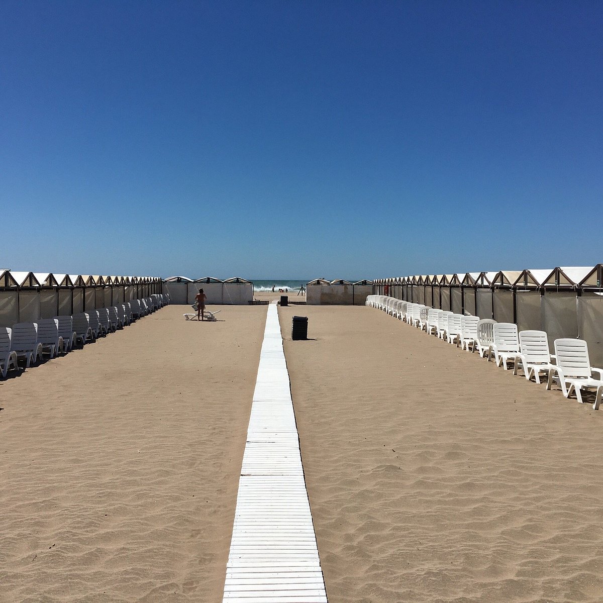 La espectacular playa de arena blanca en Buenos Aires