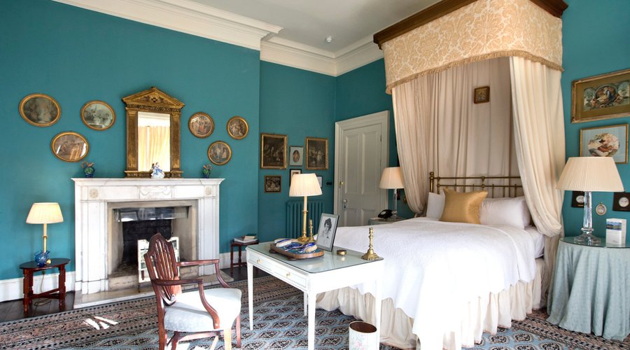 The Blue Master Bedroom in The Castle