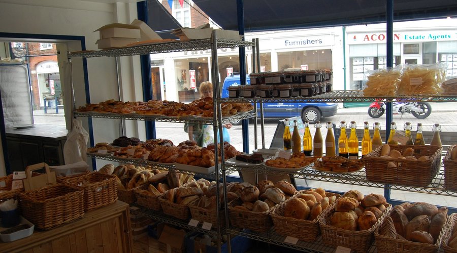 Inside the shop