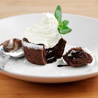 Chocolate melt in the middle pudding