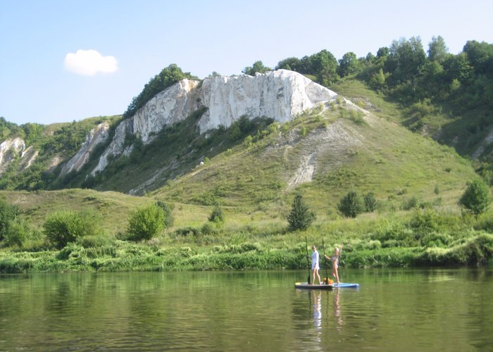 Меловые горы воронеж фото