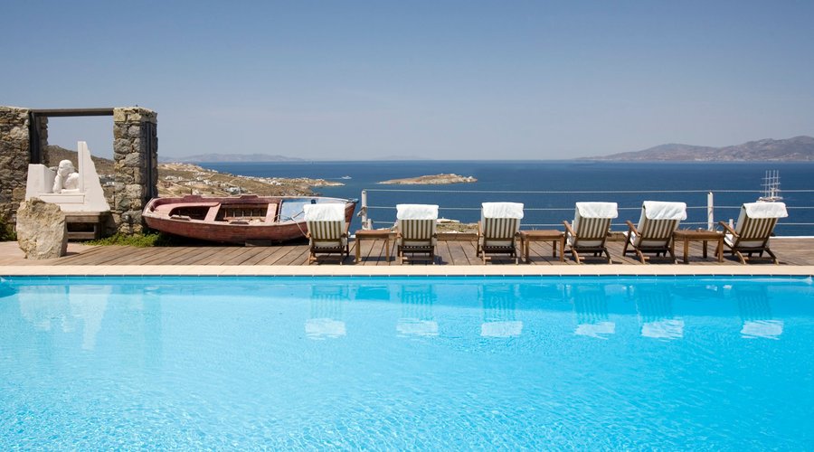 Pool with a view