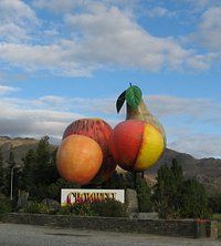 The Fruit Sculpture in Cromwell