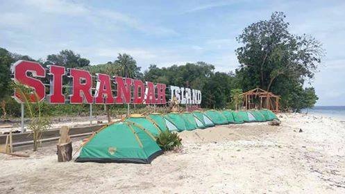 Sirandah Island Name Plank