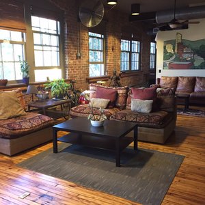 Common areas are great place to meet new people, watch television or read a book from our librar