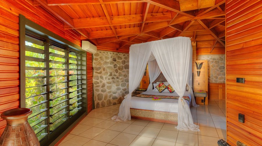Inside one of our Oceanview villas. 