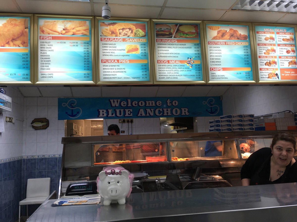 BLUE ANCHOR-FISH & CHIPS, London - Photos & Restaurant Reviews - Order
