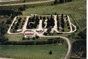 Aerial view of Camp Faribo