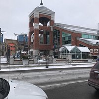 Outside view of the market
