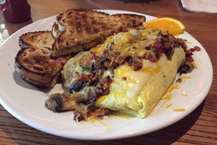 delicious harvest omelette