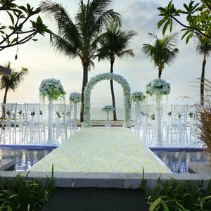 The Anvaya Beach Resort Bali in Kuta, image may contain: City, Office Building, Water, Condo
