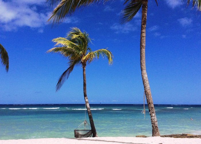 sur la plage de guardalavaca