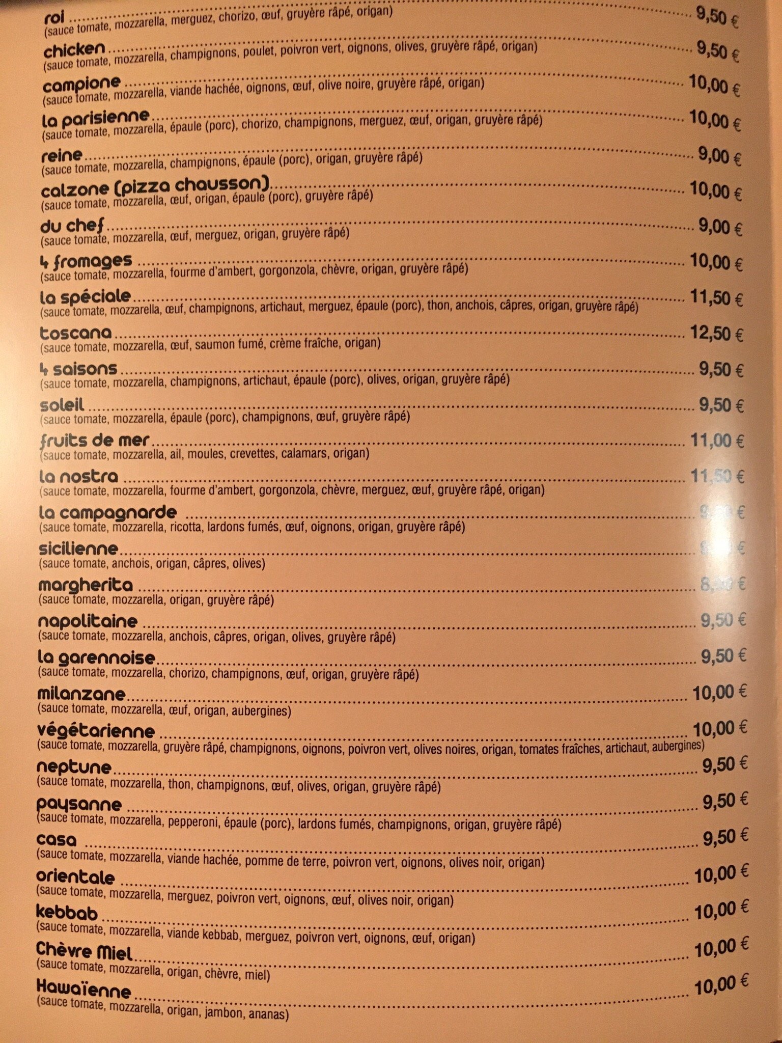 LA TOSCANA La Garenne Colombes 2 avenue du General de Gaulle Menu Prezzo Ristorante Recensioni Prenotazioni Tripadvisor
