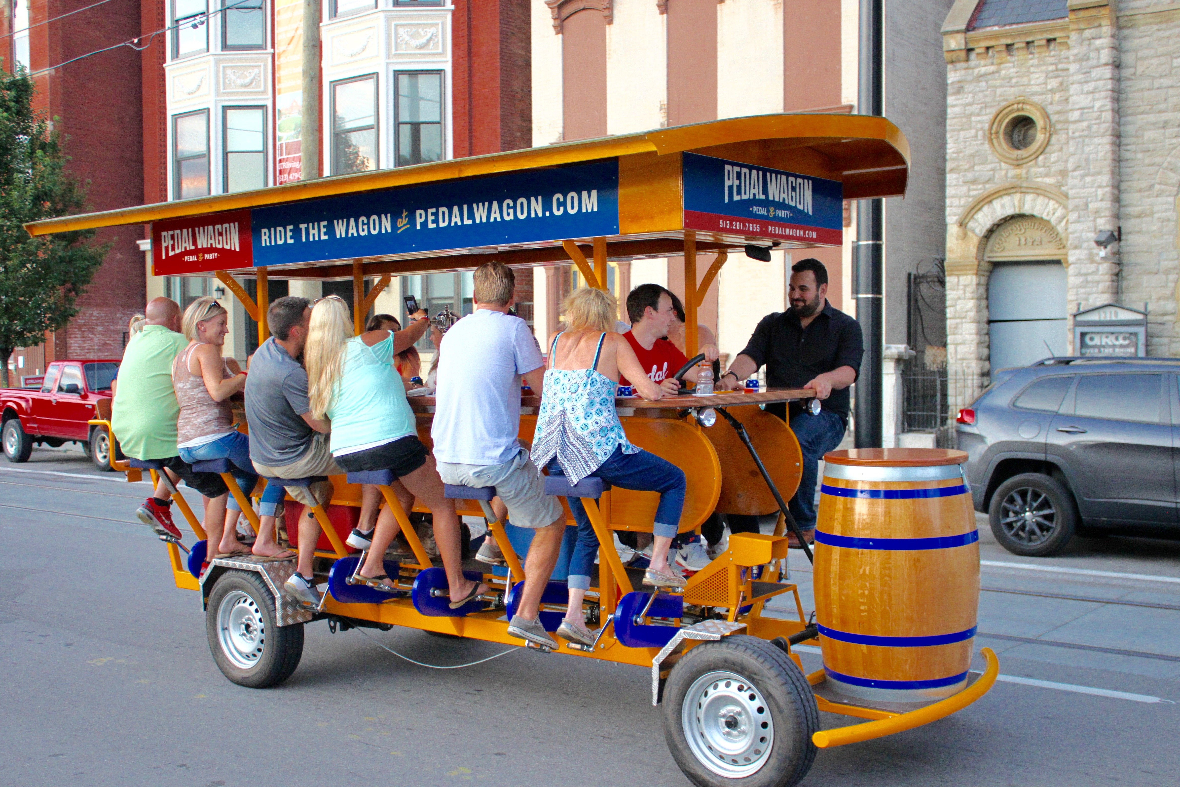 Pedal beer wagon on sale