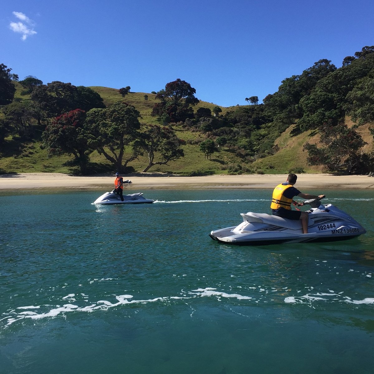 waiheke island jet ski tours