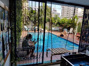 Piscina e praia