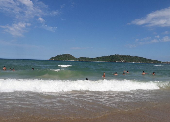 Praia Campeche - Florianópolis SC. Em frente a ilha do Campeche