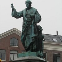 Boekdruk uitvinder of niet , in ieder geval wel een beeld
