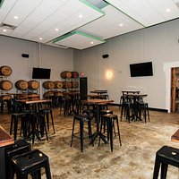 View of the back room.