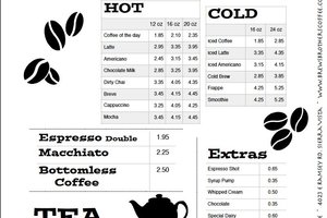 Menú
